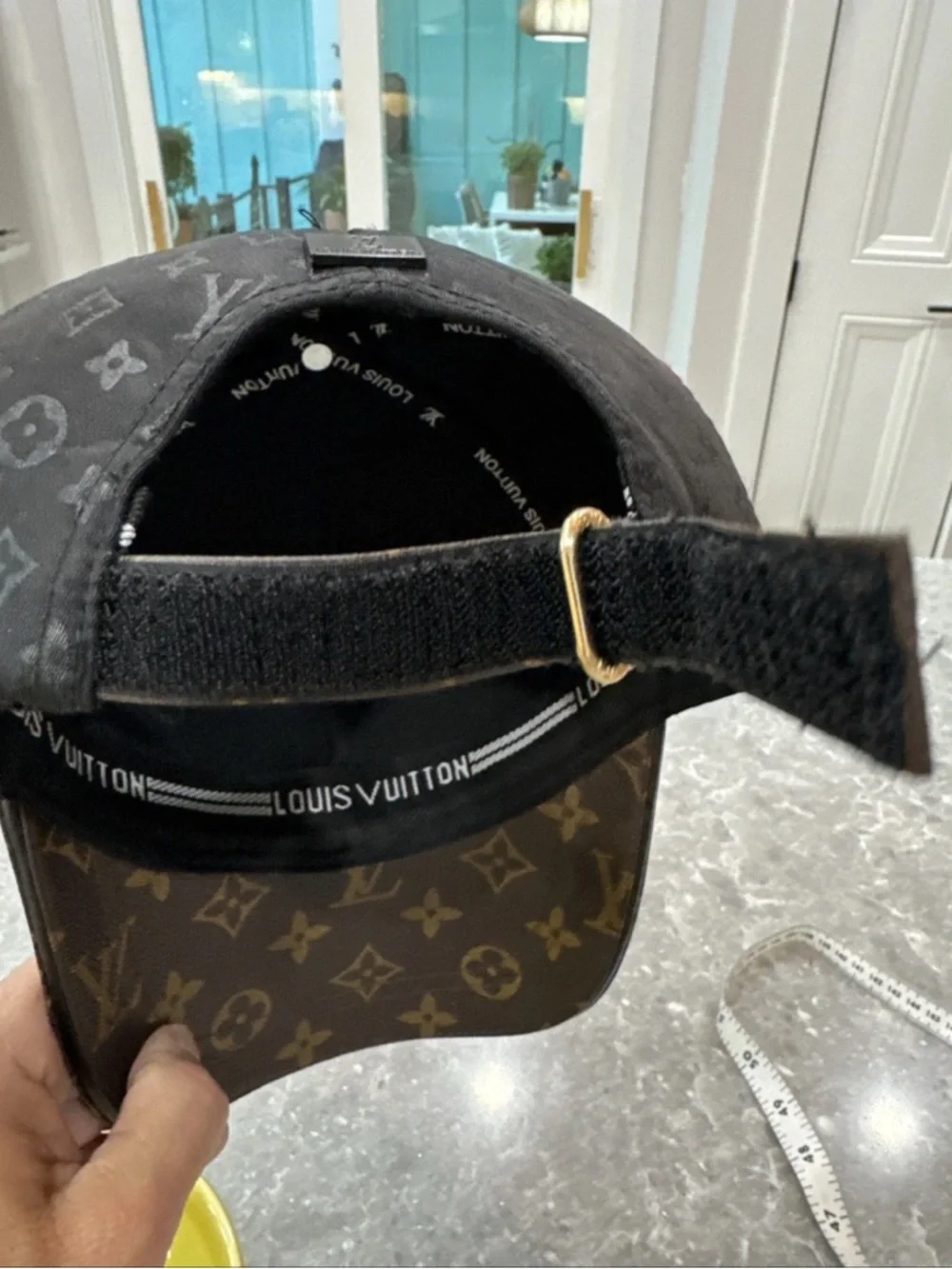 Louis Vuitton LV Monogram Get Ready Baseball Cap Hat Black  And Brown 2 Tone - Picture 11 of 12